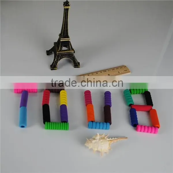 Soft Ball Pen or Pen Grip Muti-colored for Kid Student School Office Suppl photo-3