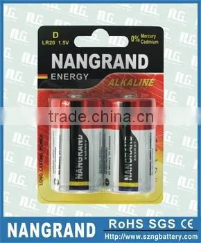 Environmental Lr20 Alkaline Battery 1.5v d photo-4