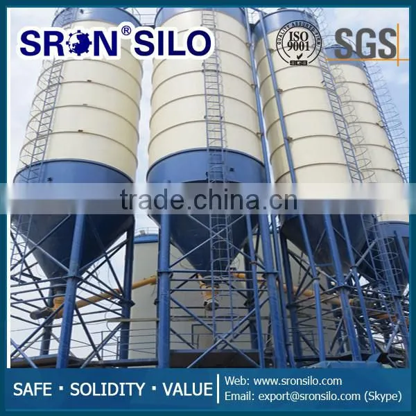 SRON ISO CE SGS Certified 300ton Steel Silo Cement Storage photo-2
