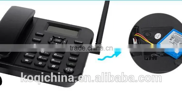 GSM Cordless Phone Fixed Wireless Telephone Desk Phone FWP With 850/900/1800/1900MHz photo-2