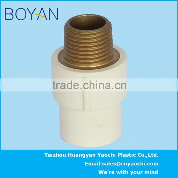 BOYAN Hot Water Cpvc ASTM2846 Pipe Fitting Coupling Male Adapter photo-3