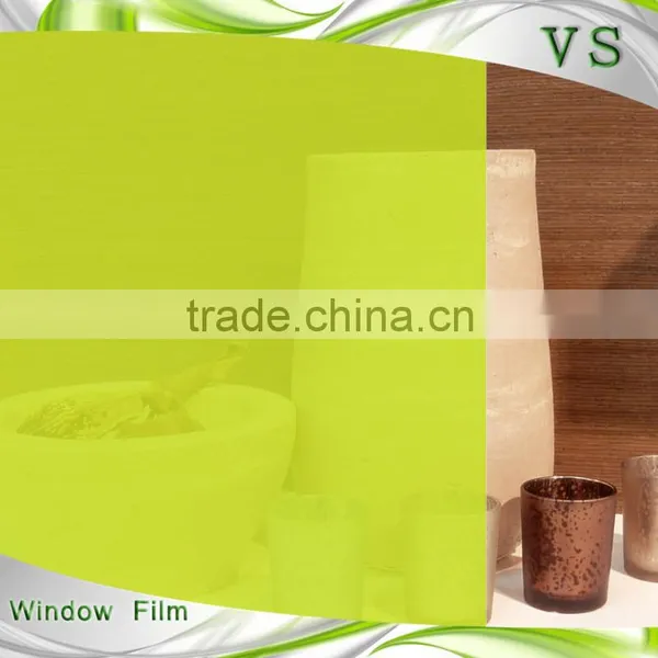 China Supplier Suzhou Vis Orange Color Privacy Film for Building Glass Window photo-2