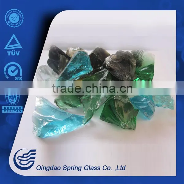 Transparent Colorful Glass Rocks photo-2