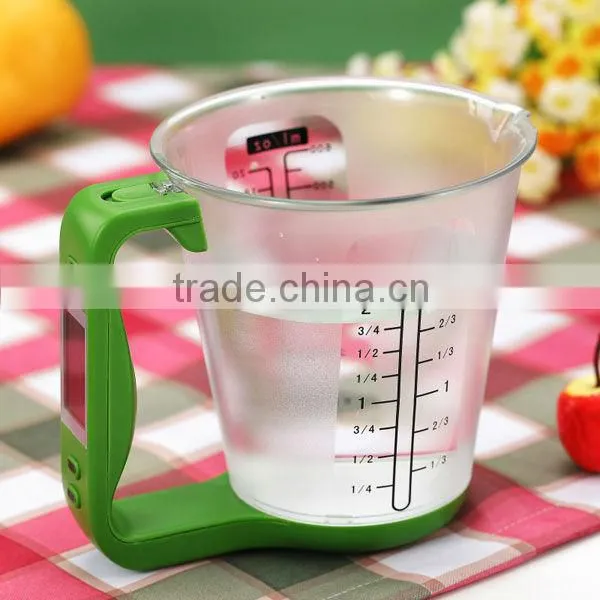 New design Plastic Scale kitchen Scale Baking Scale Measuring cup