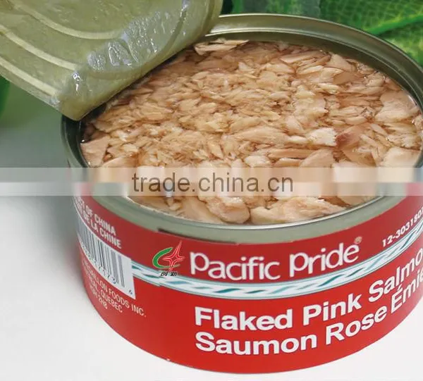 High Quality Canned Salmon Chunk With Brine photo-3