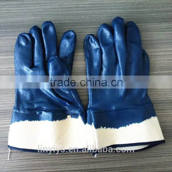 120g 10' Nitrile Full Coated Oil Resistant Safety Work Gloves
