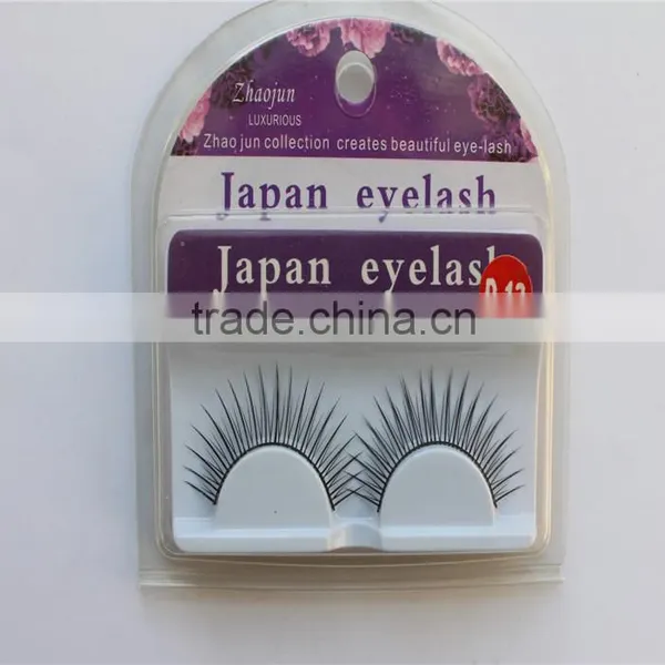 wholesale china factory price new stock beautiful decorative false eyelash single thread eyelash beauty supply