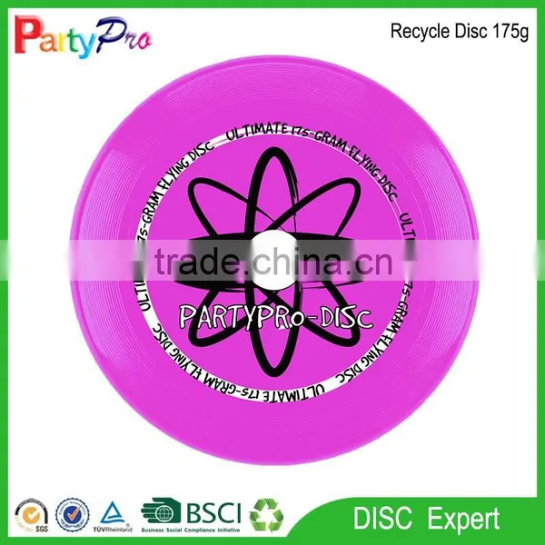Canada Market New 2015 BSCI China Manufacturer Advantisement Super Deal 175g PE Wholesale Frisbee Flying Disc Golf photo-4