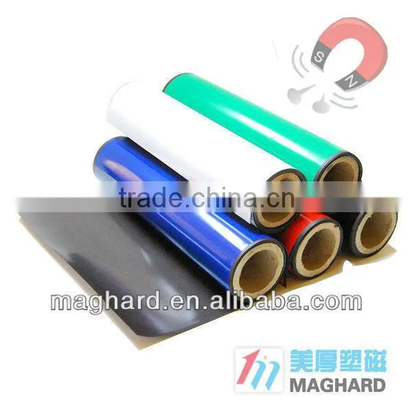 Flexible Rubber Magnetic Rolls With Vinyl