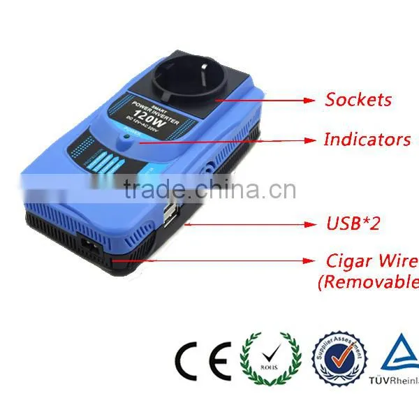 Most Popular 120W Transformerless Inverter With Dual USB photo-6