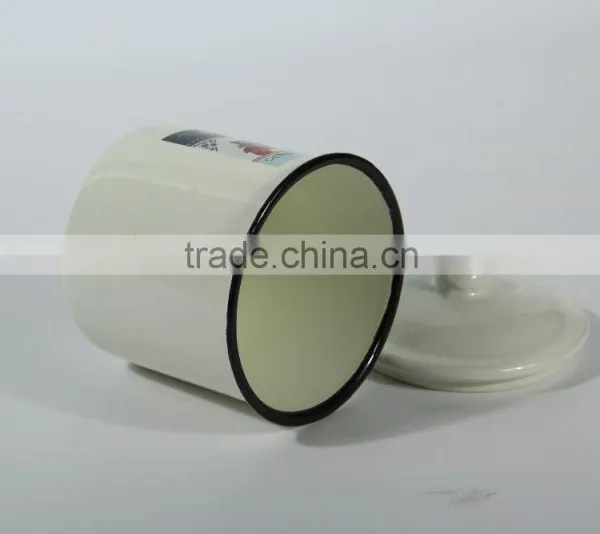 Enamel Canister, Enamel Mug, Drinking Cup photo-2