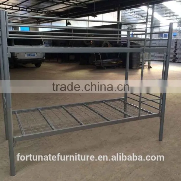Hebei Bazhou Detachable Strong Wrought Iron Metal Bunk Bed photo-5