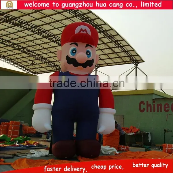 Guangzhou Giant Inflatable Super Mario Inflatable Mario for Advertising Customized Inflatable Cartoon photo-2
