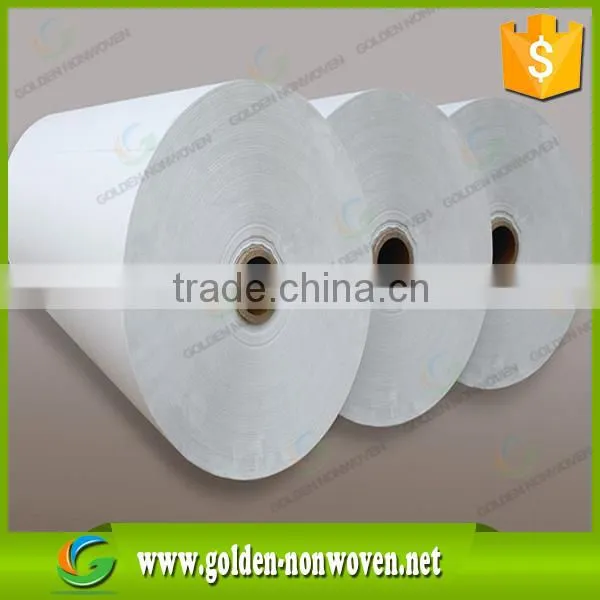 pp nonwoven fabric roll, small black/white spunbond nonwoven fabric roll for sofa interlining, mattress, bags ,furiture making