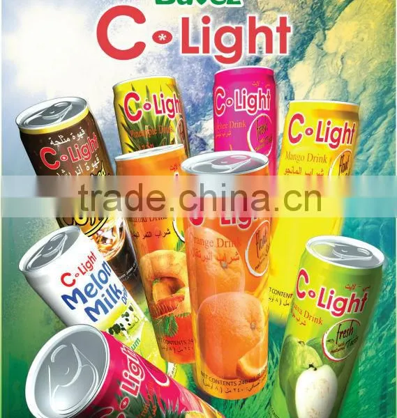 Fruit Juice With Pulp Tin Can 240ml.