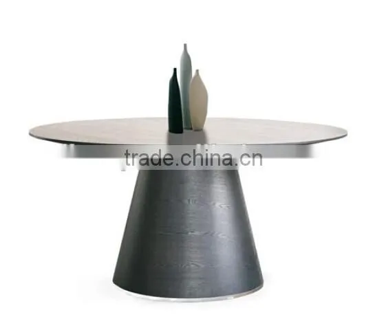 European Modern Wood Round Table (E-23) photo-4