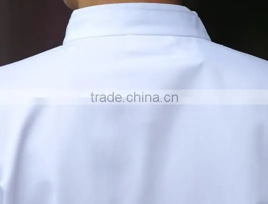 Winter White Long Sleeve Printing Kitchen Uniform Design photo-4
