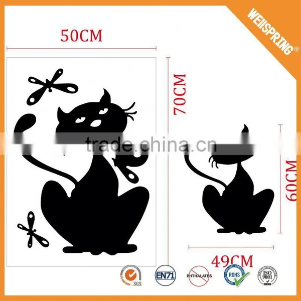 01-0312 Funny Diy Flower Removable Acrylic Decorative Wall Sticker Reusable Repositionable World Map Wall Stickers photo-2