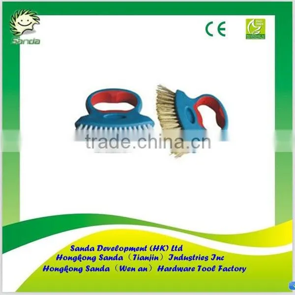 Plastic Bent Handle Wire Cleaning Brush