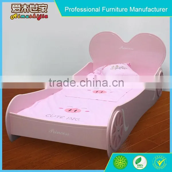 K6# Girl Car Bed/kids Race Car Bed for Girl