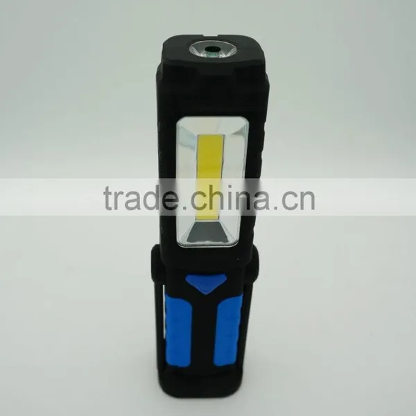 Powerful Magnetic 1W + 3W Portable COB Tool Light With Hook And Magnet
