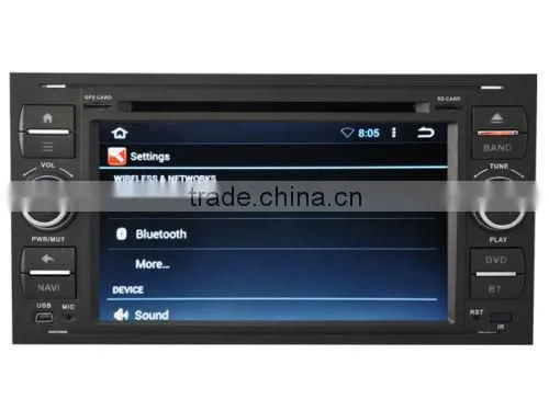 Quad Core Android 4.4 Car DVD Player Multimedia Headunit for FORDC-MAX photo-4