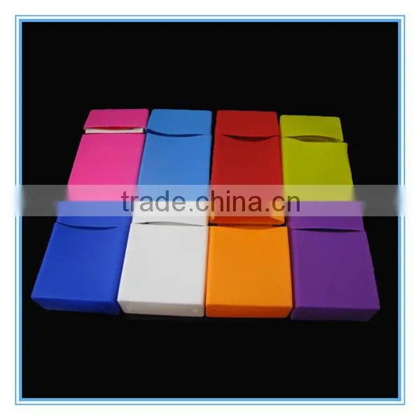 Promotion Gift Colorful Silicone Blank Cigarette Packs