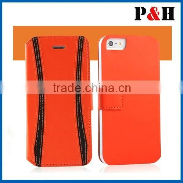 Factory 2015 Newest Fashion Design PU Skin and Microfibre Mobile Phone Cases for Iphone 6 Cover photo-6