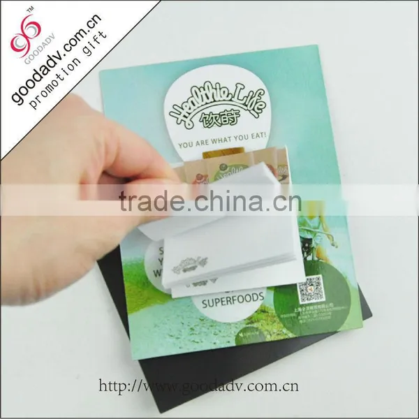 Color Printing Memo Pad Custom Design Magnetic Memo Pad photo-6