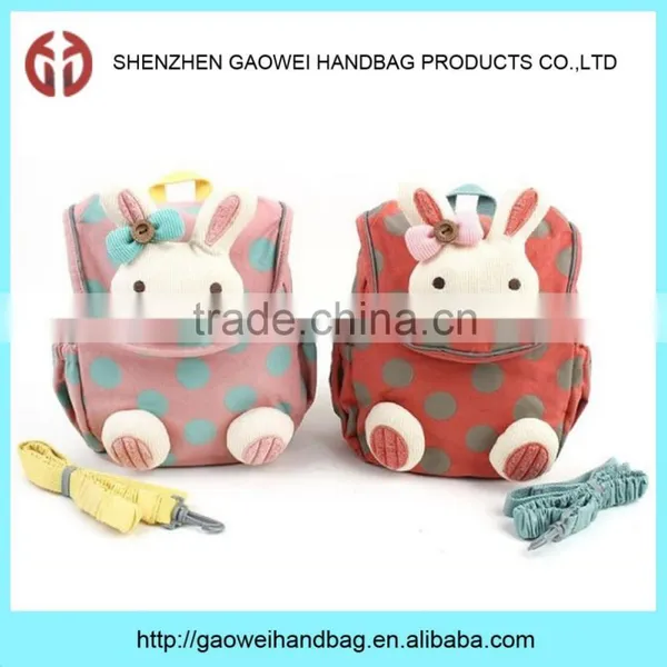 Lovely Bears Rabbit child backpack School Bag for boys & girls, a perfect gift for kids