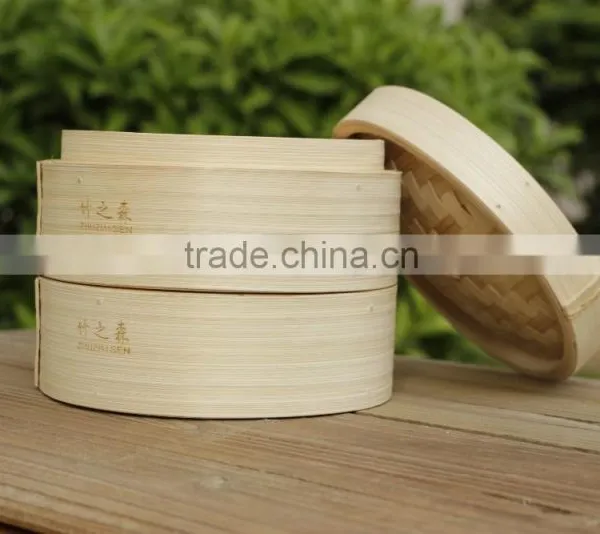 Hygienic Natural Chinese Bamboo Bun Steamer photo-3