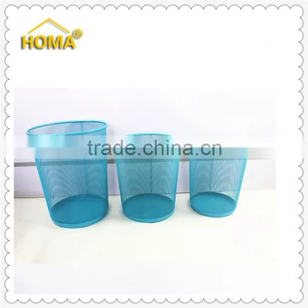 Iron Metal Stainless Steel Airtight Trash Can photo-3