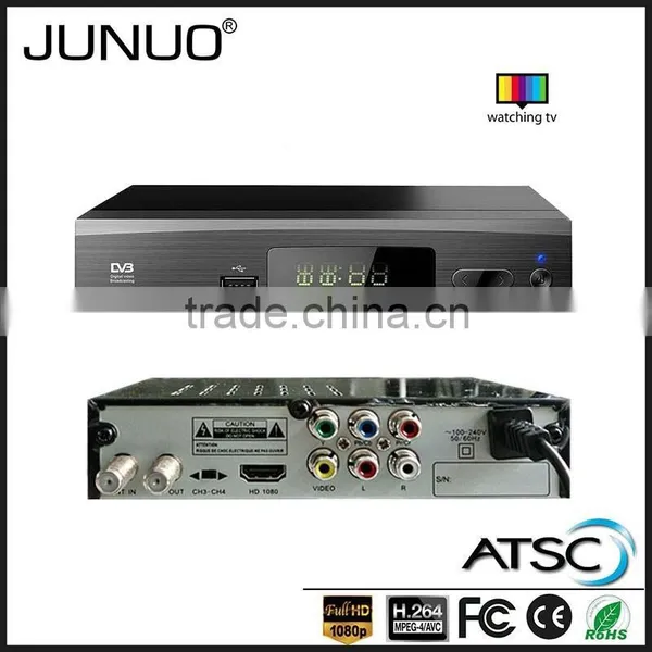 JUNUO China Manufacture OEM New Full hd Mpeg4 H.264 Mstar Digital tv Receiver ATSC Mexico photo-2