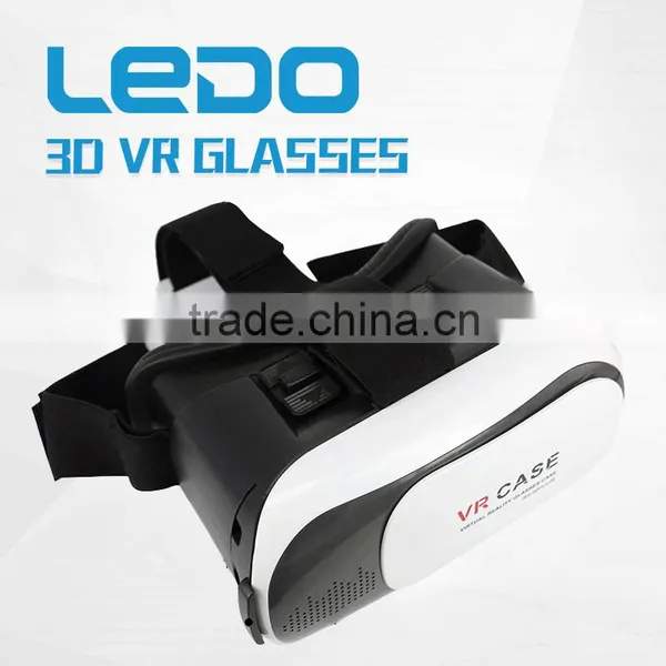 Newest Model Plastic Virtual Reality 3d Glasses, 3d Video Glasses Virtual Reality With Bluebooth Remote for Smartphone photo-6