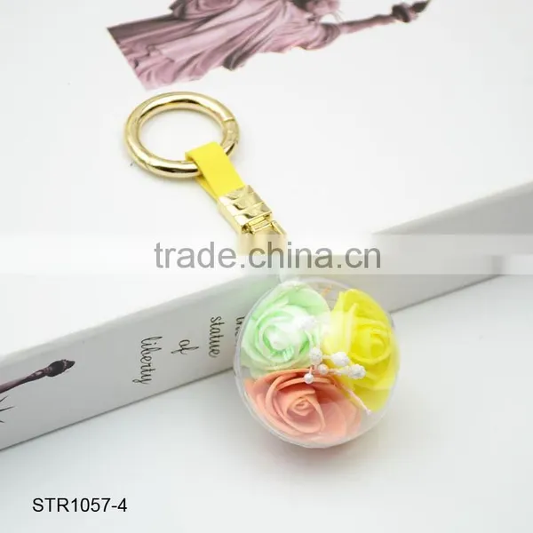 Promotional Flower Crystal Ball Keychain photo-5