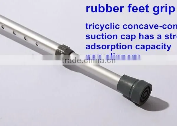 Adjustable Aluminum Elbow Crutch With Anti Slip Rubber Feet and ABS Hand Grip photo-6