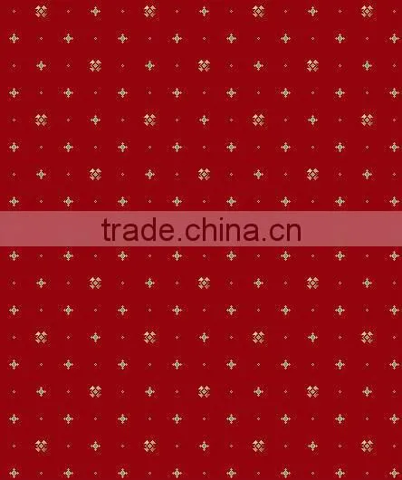 Festive Red Wilton Carpet for Wedding