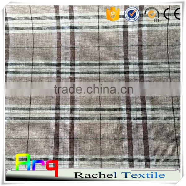 100% Polyester Sofa Fabric With Various Square Pattern Design and Color European Style Sofa photo-5