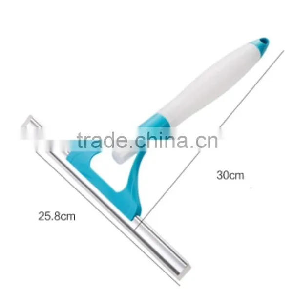 3 in 1 Rubber Squeegee Sponge Tool Spray Bottle Window Cleaning Glass Auto Wiper
