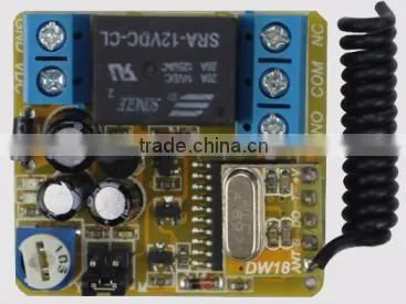 Smart Home Wifi Wall Light Switch 12V Single Way Delay Controller With Remote Controller RK01S-12-B