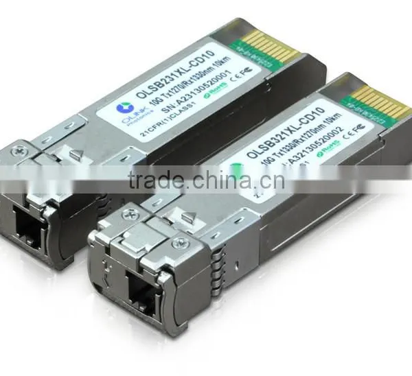 MM LC Fiber Optic 1.25G SFP Module CWDM/DWDM