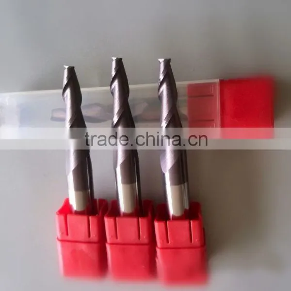 Super Micro Grain Tungsten Carbide Taper Flute End Mills photo-3