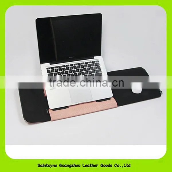 15057 New Style Laptop PU Leather Case Cover and Flip Stand in Multi-color photo-6