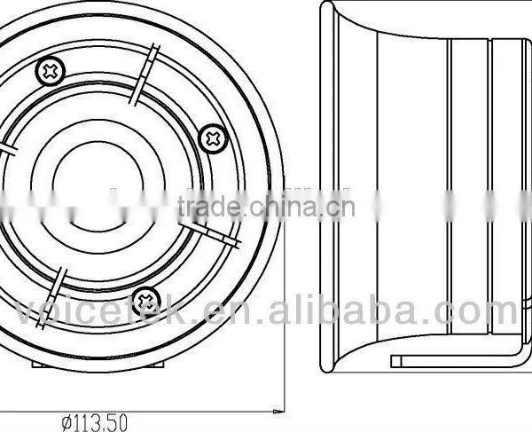 RPH-80N IP67 Outdoor Neodymium Car Speaker photo-2