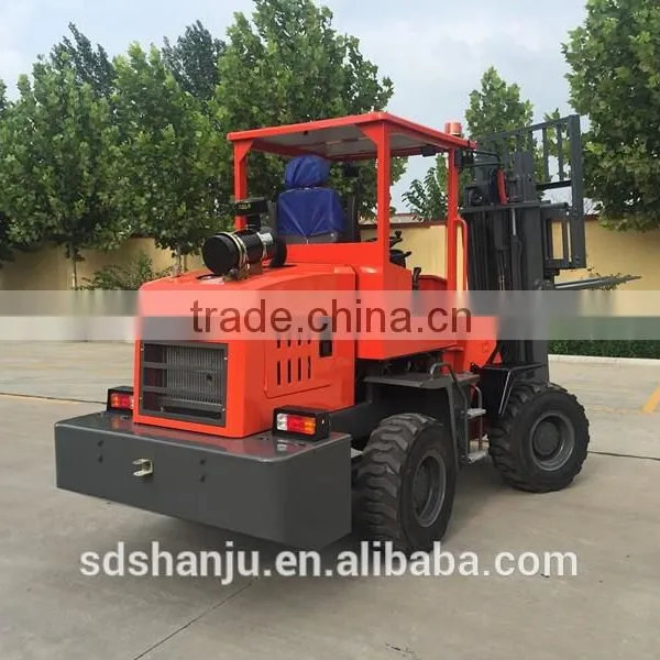 New 2 Ton Rough Terrain Forklift Price of MR20 Diesel Forklift photo-3
