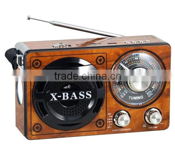 Fashion Portable USB TF Card MP3 Player With 3 Band Radio, Built-in Transformer 3 Band Radio photo-3