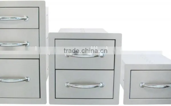Icegreen Office Use Stainless Steel Storage Cabinet With Flush Triple Access Drawer photo-6
