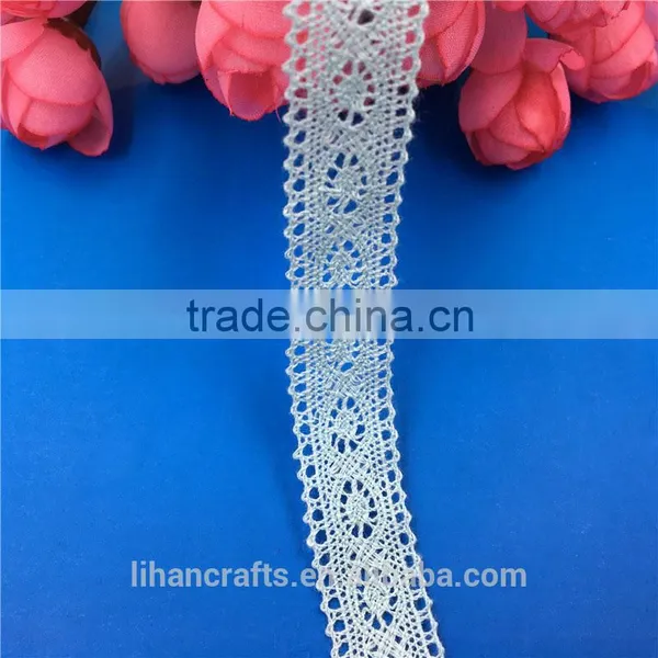 Wholesale High Quality H0002N1 Lace Ribbon,Crocheted Lace,100% Cotton Lace photo-2