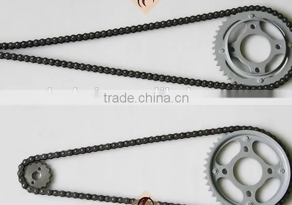 HIGH QUALITY Fine Blanking Vietnam Scooter Chain Rear Sprocket 428H/110L-37T/15T Motorcycle Chain and Sprocket photo-2