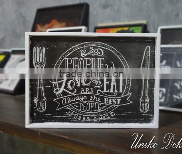 Wooden Vintage Style Sign - Wall Decoration WQ-045